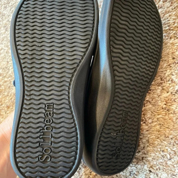 Sollbeam Flip Flop Sandals Black Size 37 - Picture 6 of 6